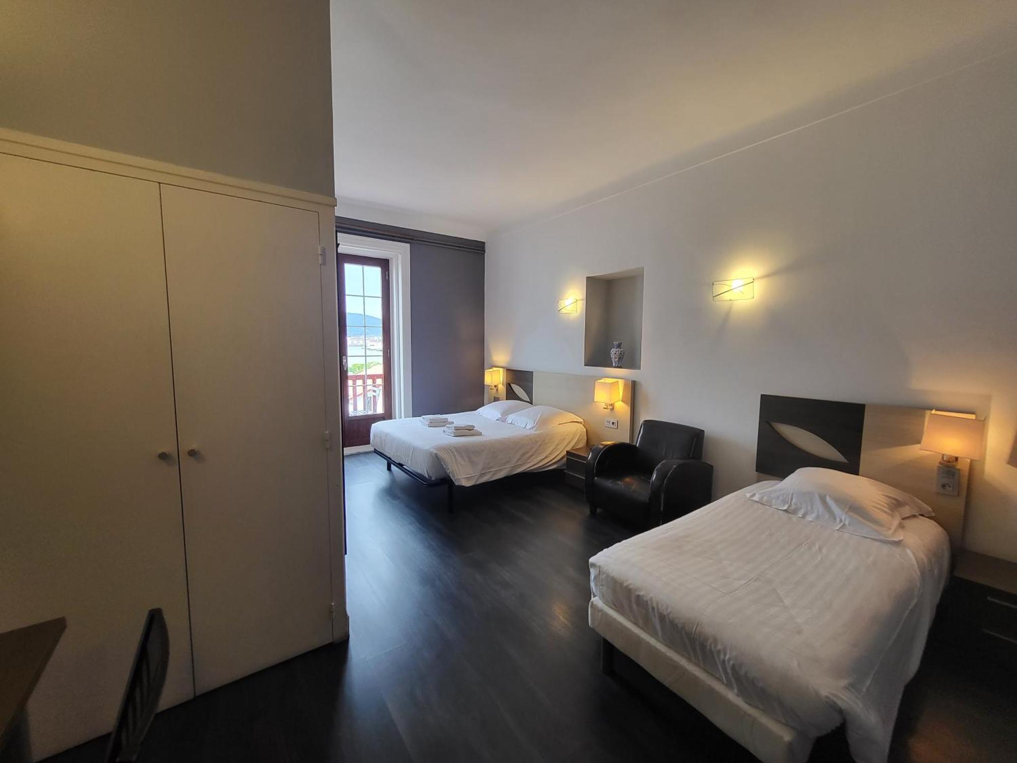 Hotel Bellevue Hendaye Bagian luar foto